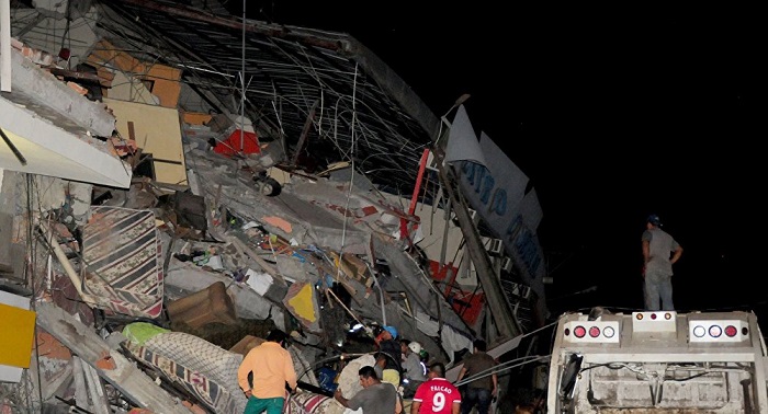 Ecuador earthquake death toll surpasses 580 